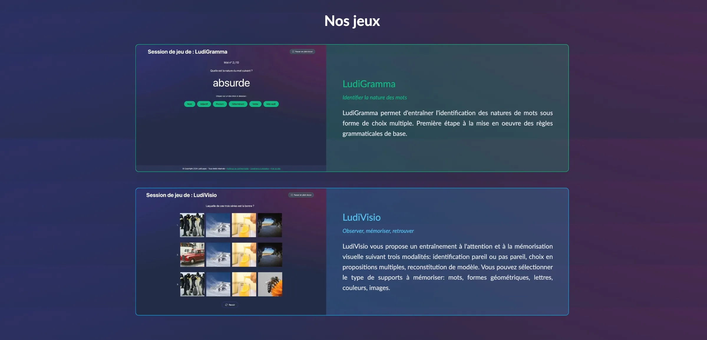 LudiLogos | Jeux